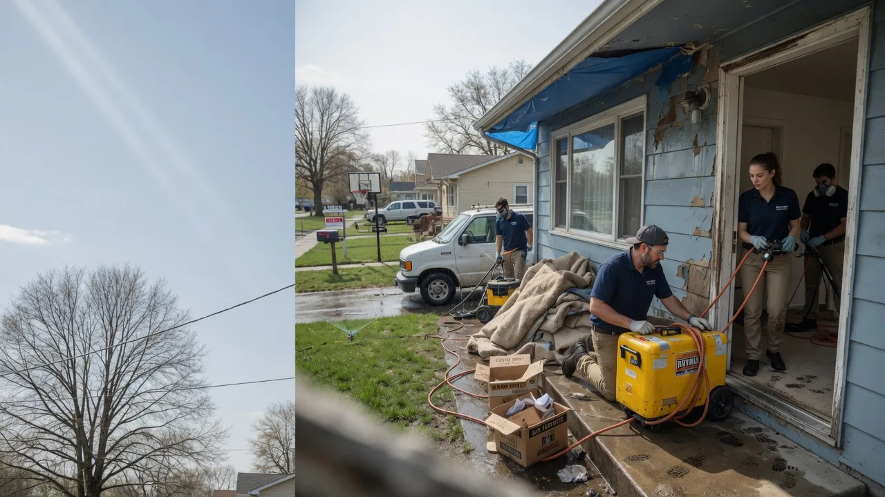 Basement Flood Cleanup in Darden, TN near me